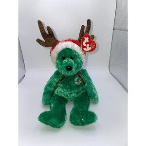 Ty Beanie‎ Baby - 2002 HOLIDAY TEDDY the Bear (8.5 Inch) MINT with MINT TAGS